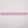 Regla transparente Straight Kids Fashion Fashion Plastic 30 cm Rulers para la escuela